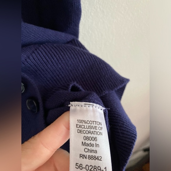 Woman Within Floral Embroidered Sweater Boho Half Sleeve Cardigan 14/16 NWT - Picture 6 of 6